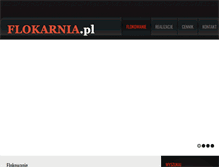 Tablet Screenshot of flokarnia.pl